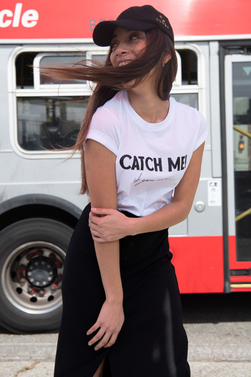 Talking T-Shirt: CATCH ME! If you can...